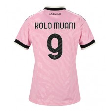 Juventus Randal Kolo Muani #9 Bortedrakt Kvinner 2026-27 Kortermet